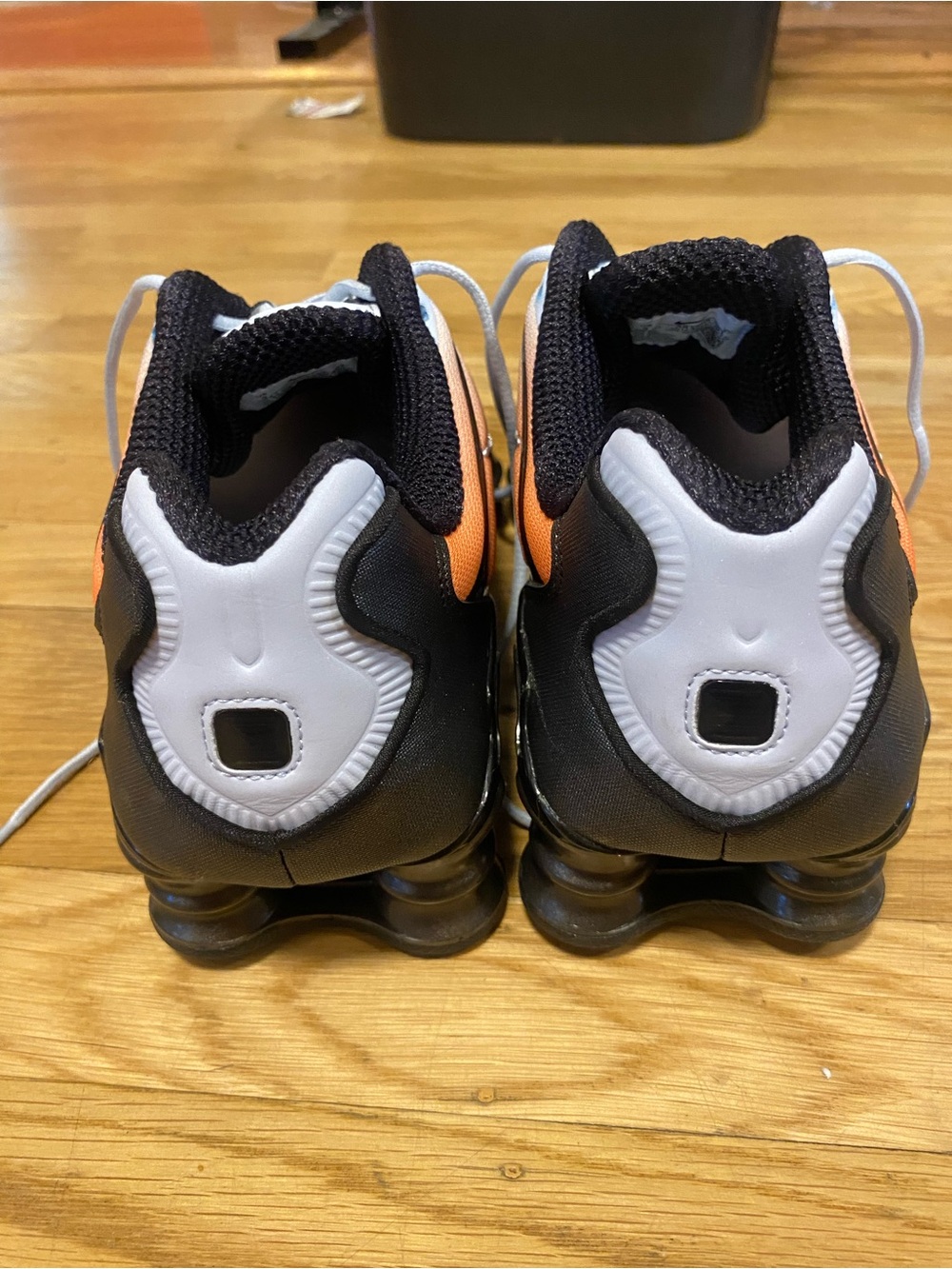 NEW Nike Shox TL Blue Tint Orange W - Picture 4 of 5